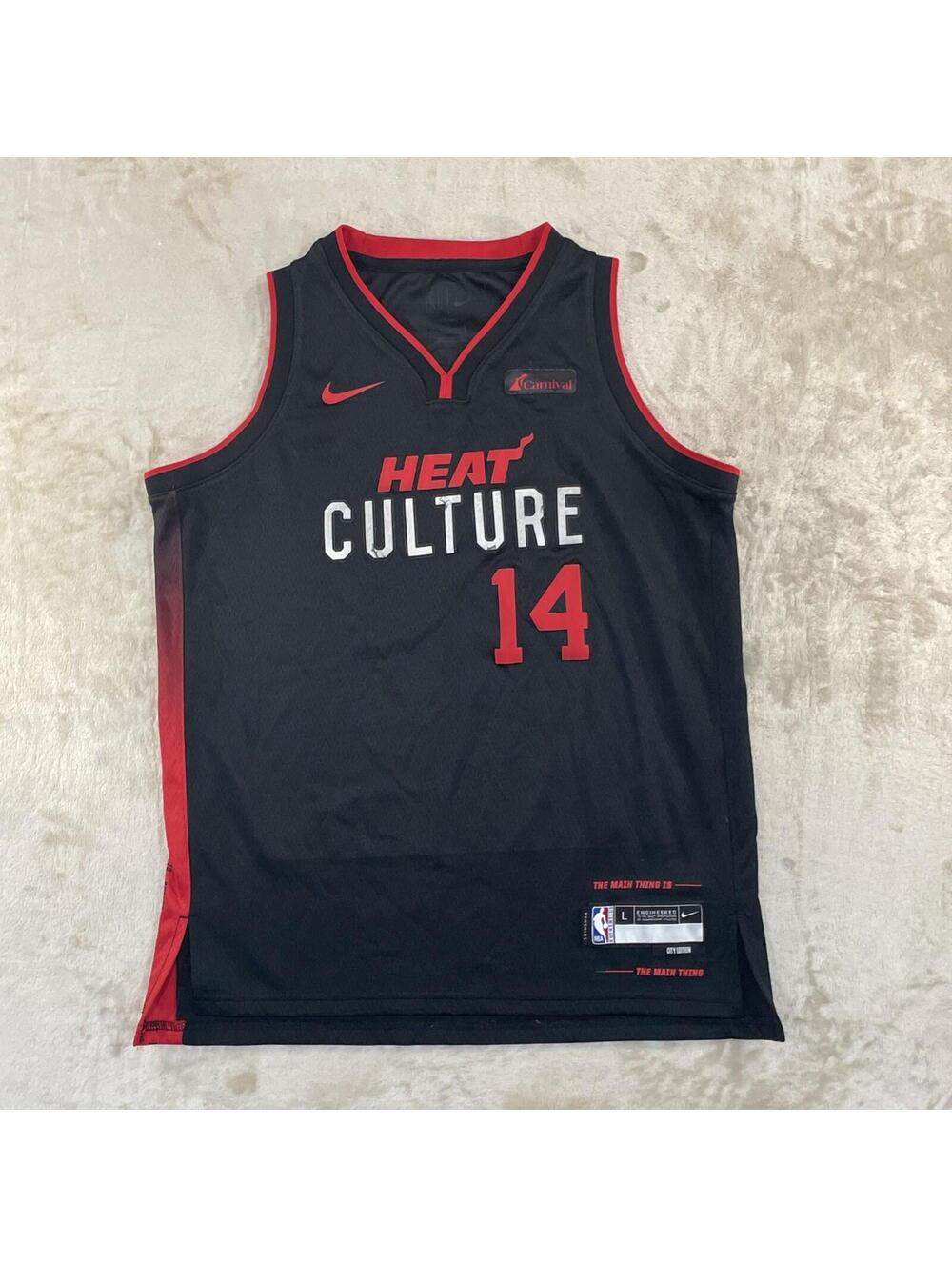 Nike 2024-25 Miami Heat City Edition Tyler Herro #14 Jersey Sz Youth Large 14/16